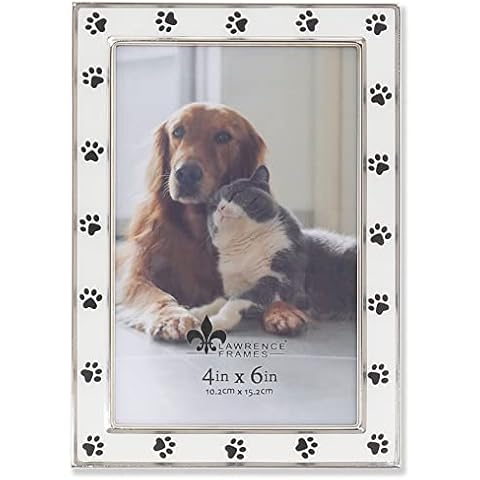 Lawrence Frames 4x6 Paw Print Picture Frame Cover