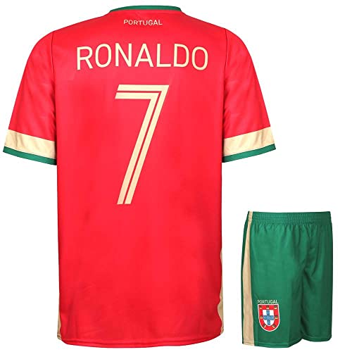 Maillot de Foot Portugal Ronaldo - 2022-2024 - Enfant et Adultes - 152