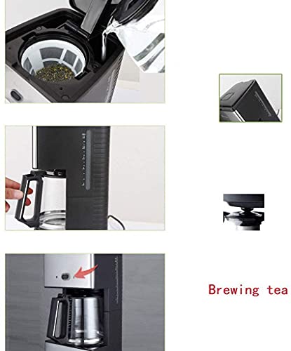 GLJTUO 15-Tassen-Kaffeemaschine Elektrische Kaffeemaschinen Thermo-Tropf-Instantkaffeemaschine Für Gemahlenen Kaffee Mit Glaskaraffe – Bild 3