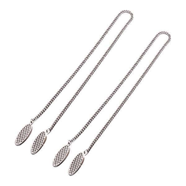 Clips para servilletas portátiles de metal para fijación de ropa 1