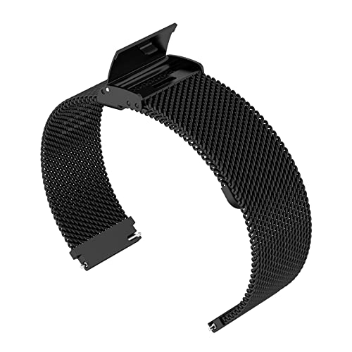 SenMore ID205L Strap, Beautiful Metal Strap Compatible with ID 205/ 205L/ ID215G, 19mm Stainless Steel Replacement Strap for SW025/ SW023/ SW021/ SW020/ TE021/ TE020/ YM023/ YM021/ YM020 - Image 3