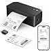 SVANTTO Bluetooth Thermal Label Printer 4x6, Shipping Label Printer for Royal Mail, DPD, eBay, Etsy, Shopify, Compatible with iOS, Android, macOS, Windows, Inkless, Y42BT