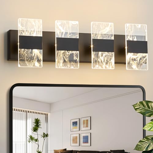 Image of Bathroom Light Fixtures Over Mirror & Modern LED Bathroom Light Fixtures 3-Light Chrome Vanitys Lights