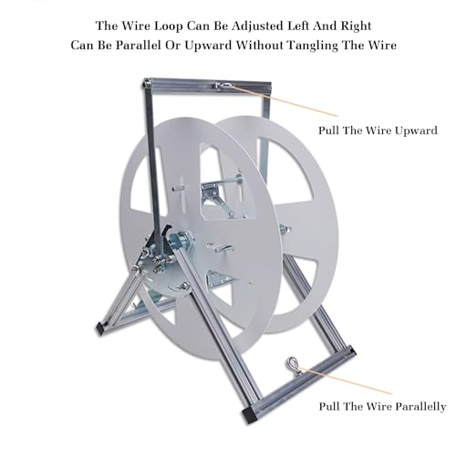 Support de bobine de fil durable avec déroulage fluide industriel - 5