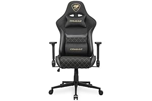 Cougar Armor ONE V2 Gold Gaming Chair: Comfort and Ergonomics Redefined
