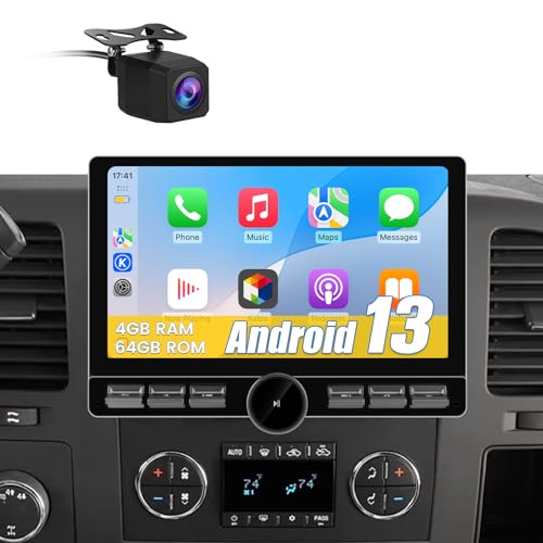 Image of AWESAFE Qualcomm 8 Core 64GB Car Radio Stereo for Chevy Silverado Tahoe Equinox GMC Sierra Yukon 2007-2013 with CarPlayAndroid Auto