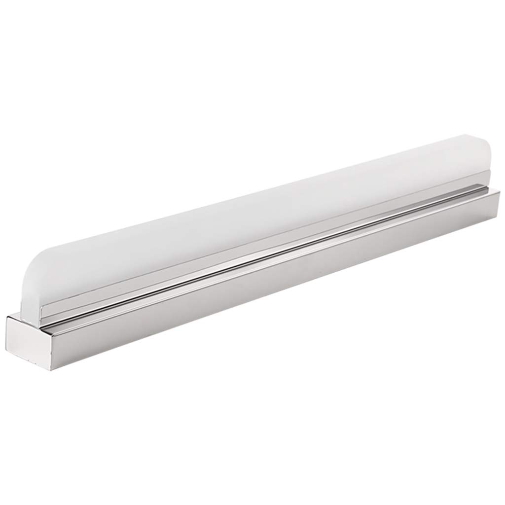 Miroir de bain LED 70cm blanc pour meuble coiffeuse moderne