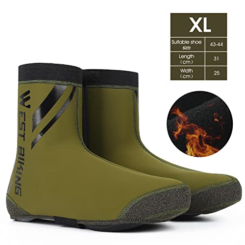 West Biking Copriscarpe da bicicletta impermeabile...
