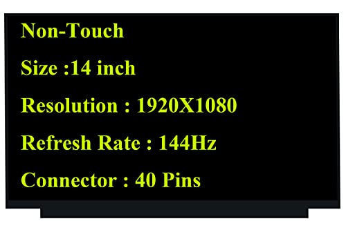 Écran LCD LED 14 Pouces FHD Pour ASUS GA401QM - Remplacement D'écran Neuf - 1920x1080