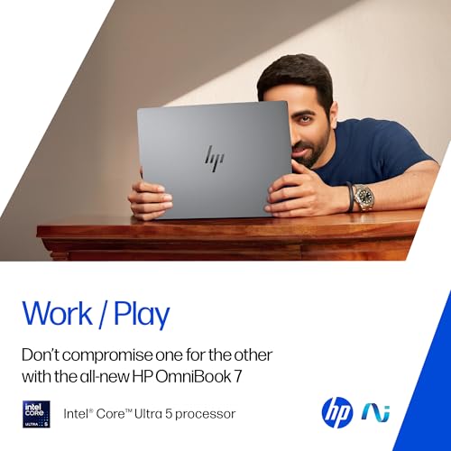 Image of HP OmniBook 7 OLED (Previously Pavilion Plus) Intel Core Ultra 5 255H (16GB LPDDR5,1TB SSD) 3K, 0.2 ms, 14'' /35.6cm, Win11, M365, Office24, Meteor Silver,1.5kg, fr0789TU, 5MP Camera, Backlit AI Laptop