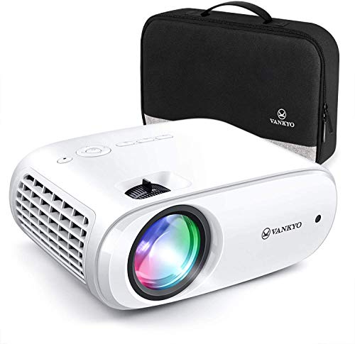 Videoprojecteur, VANKYO 5000 Lumens Projecteur Soutien 1080P Full HD Mini Retroprojecteur Portable Multimédia Home Cinéma Maison 2X HDMI VGA AV USB SD