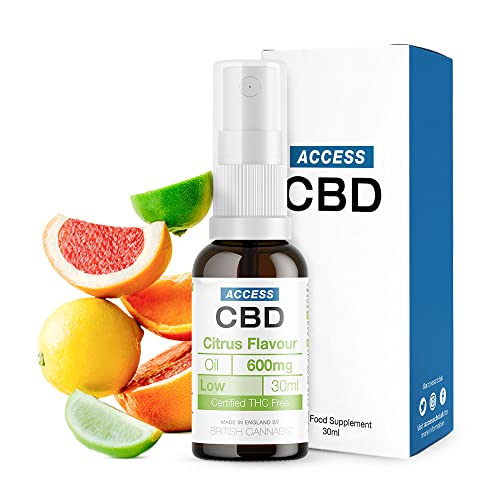 ACCESS CBD Oil 600 mg | Vegan | Joint Pain Relief | Health Sleep Anxiety| Free from THC Oil | Mct Oil | Cbd Drops | Low Strength Cbd Spray | Citrus Flavour | 30ml - Image 8