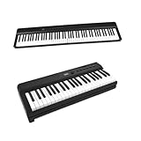 Piano Eléctrico Plegable De 88 Teclas Multifuncional Portátil Teclado Doble 129 Tonos