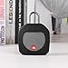 TXEsign Protective Silicone Stand Up Carrying Case for JBL Clip 3 Waterproof Portable Speaker (Black)