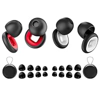 Artevive Moto Earplugs-27 Db, Artevive Earplugs, Artvive Schnarchstille Ohrstöpsel, Wiederverwendbare Motorrad geräuschreduzierende Ohrstöpsel, Ohrstöpsel zum Schlafen und Lärmreduzierung (2PCS, 1)