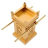 Garneck Religious Prayer Altar Table Decor Resin Miniature Ornament For Spiritual Festival and Temple Decoration Commemorative Holiday