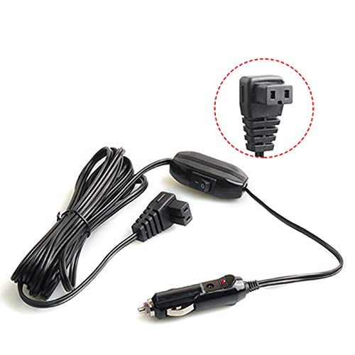 Image of Automotive Car Cooler Fridge Warmer DC Power Cord for Coleman Euhomy Alpicool Bodega Dometic indelB Mobicool with on /Off Switch 3m