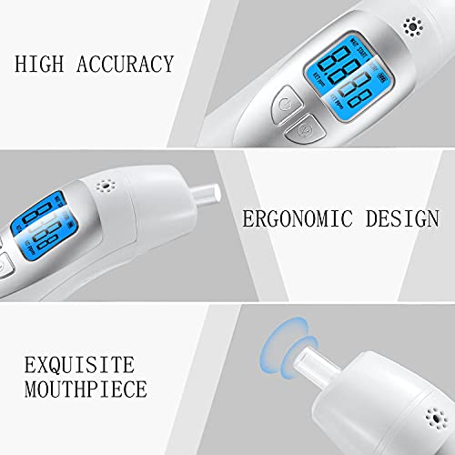 Image of Breath Ketone Meter, Ketosis Breath Monitor, Acetone Tester for Keto Diet, Portable Ketone Analyzer, Ketone Level Tracker, Ketogenic Breath Testing Device, Fitness Ketosis Checker | Ketosis Tracking, Portable Breath Tester, Accurately Monitor Ketones, Breath-Based Testing