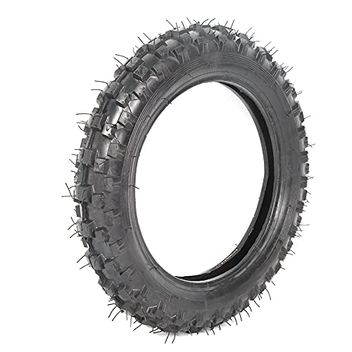 Conjunto de Tubo Interno de Pneu de Borracha para Motocicleta, 2.5 X 10 Polegadas, Adequado para Xr