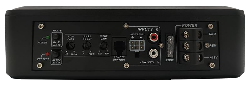 Subwoofer Attivo Sotto Sedile IPNOSIS IPE A200 – 20cm, 240W, 4 Ohm, 91dB Con Telecomando - 3