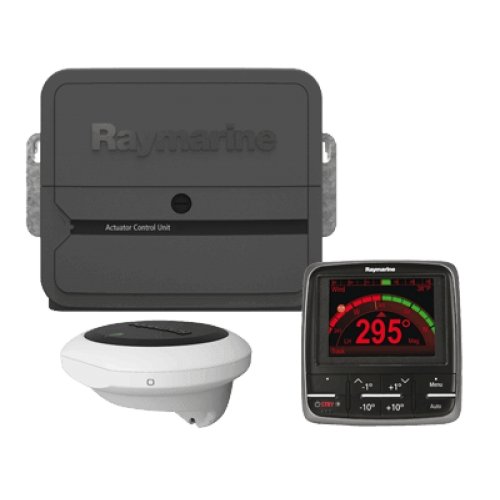RAYMARINE EV-400 p70 Sailboat Pack, no Drive, MFG# T70161, Evolution Autopilot system consisting of ACU400 processor, p70 control head, EV-1 sensor, and EV-1 cabling kit. Drive unit not included. / RAY-T70161 /