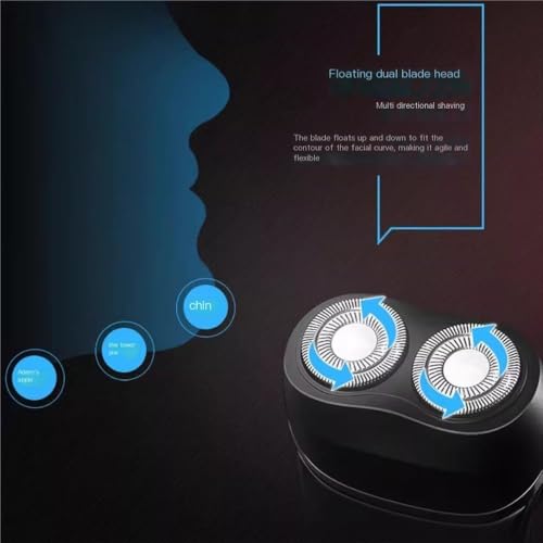 Rasoir électrique pour hommes idée cadeau idéal avec tête flottante douce - 4