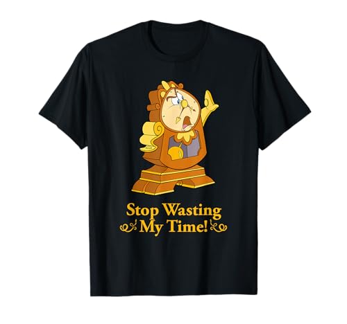T-shirt Disney Cogsworth idée cadeau originale pour fan de pop culture