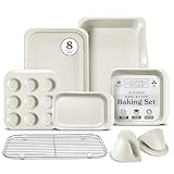 Country Kitchen Backformen-Set – langlebig, leicht zu lösen, 8-teilig