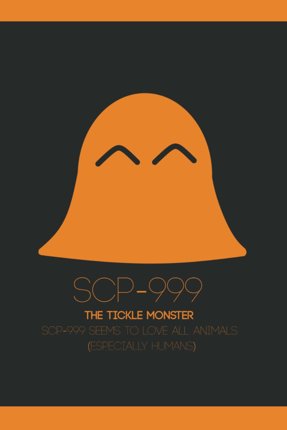 THE SCP FOUNDATION NOTEBOOK SCP 999 THE TICKLE MONSTER: s.c.p 999 journal,  6x9 format, 120 college ruled pages, secure contain protect : Bright, Dr ...