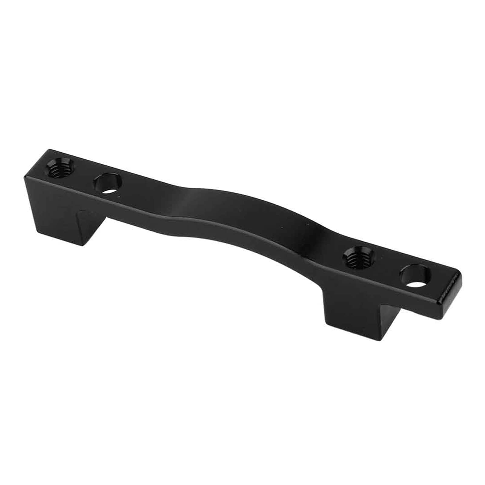 Post Mount Adapter Disc Brake Adapter 160 To 203mm Durable MTB Caliper Mount for Mountain Bike Bicycle (A-pillar-F203 black)