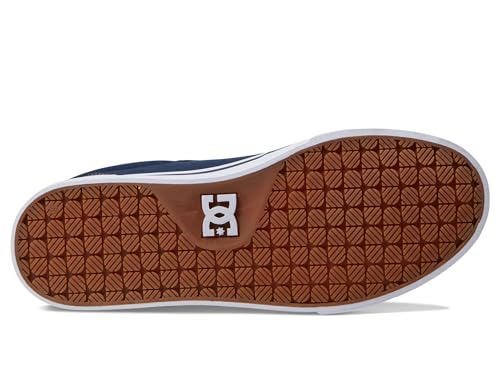 Image of DC Men's Anvil Casual Skate Shoe DC Navy /White 7