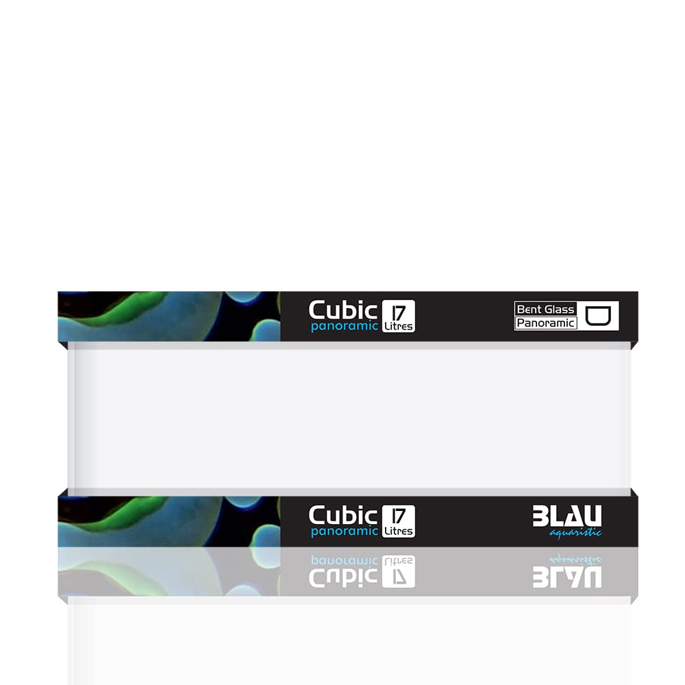 Blau Aquaristic Cubic Panoramic 45X24X16 Cm 17 litros 4900 g