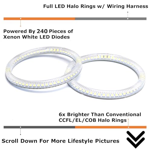 Kit de Lámparas LED Halo para BMW E46 2004-2006 miniatura 4