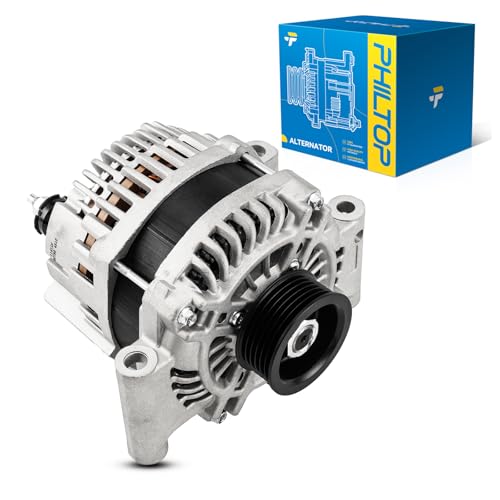 Image of PHILTOP Alternator for 09-12 Escape 3.0L 10-12 Fusion 3.0L | 09-11 Mariner 3.0L, 10-11 Milan 3.0L, Alternator Replace 11411N 9L8T-10300-AB 9L8T-10300-AC 9L8Z-10300-A 12V 150Amp CW