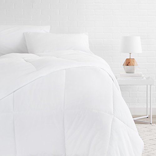 AmazonBasics Down Alternative Bed Comforter, Twin