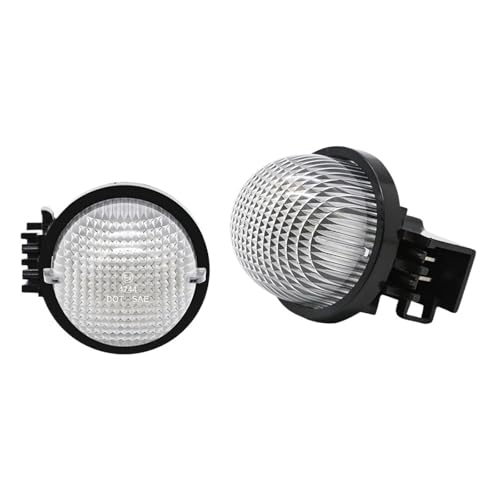 Luces matrícula LED Opel Agila 2000-2007 iluminación trasera blanca kit 2 piezas