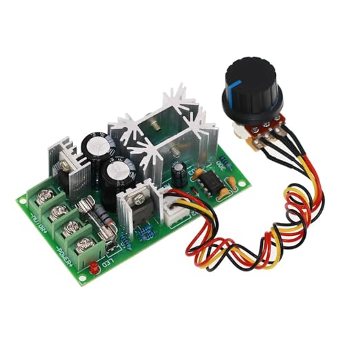 Régulateur de vitesse moteur PWM DC 10V-60V 20A pour la robotique