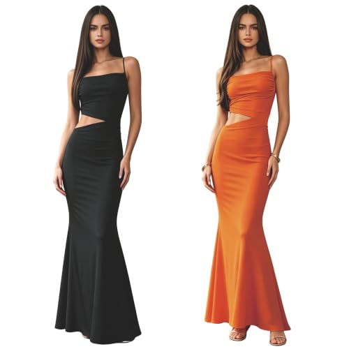 Image of PORRCEY Women's Sexy Elegant Rhinestone Bodycon Dress Hot Drilling Clubwear