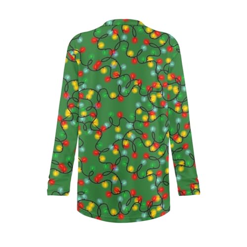 Image of Fall Maple Leaf Cardigan Sweaters for Women Long Sleeve Cardigan Soft Drape Open Front Dusters V-Neck Jackets Dressy