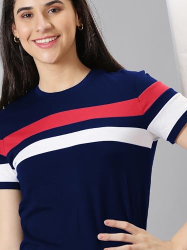 Image of AUSK Womens Regular Fit T Shirts||Half Sleeve Tshirt for Women