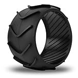 AOOSU Protezione Ruota Anteriore, Ruote Anteriori in Gomma Antiscivolo Protezioni Mozzo XL, Compatibili con i Modelli M500, M700, S300, M1000 e Plus e con i modelli L800, L1000 (B)