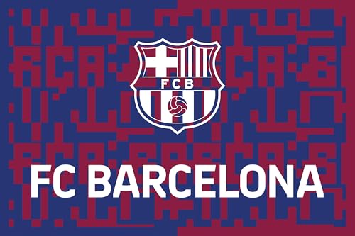 Bandeira Barça – Coleção oficial do FC Barcelona, Liga de futebol, tamanho 150 x 100 cm