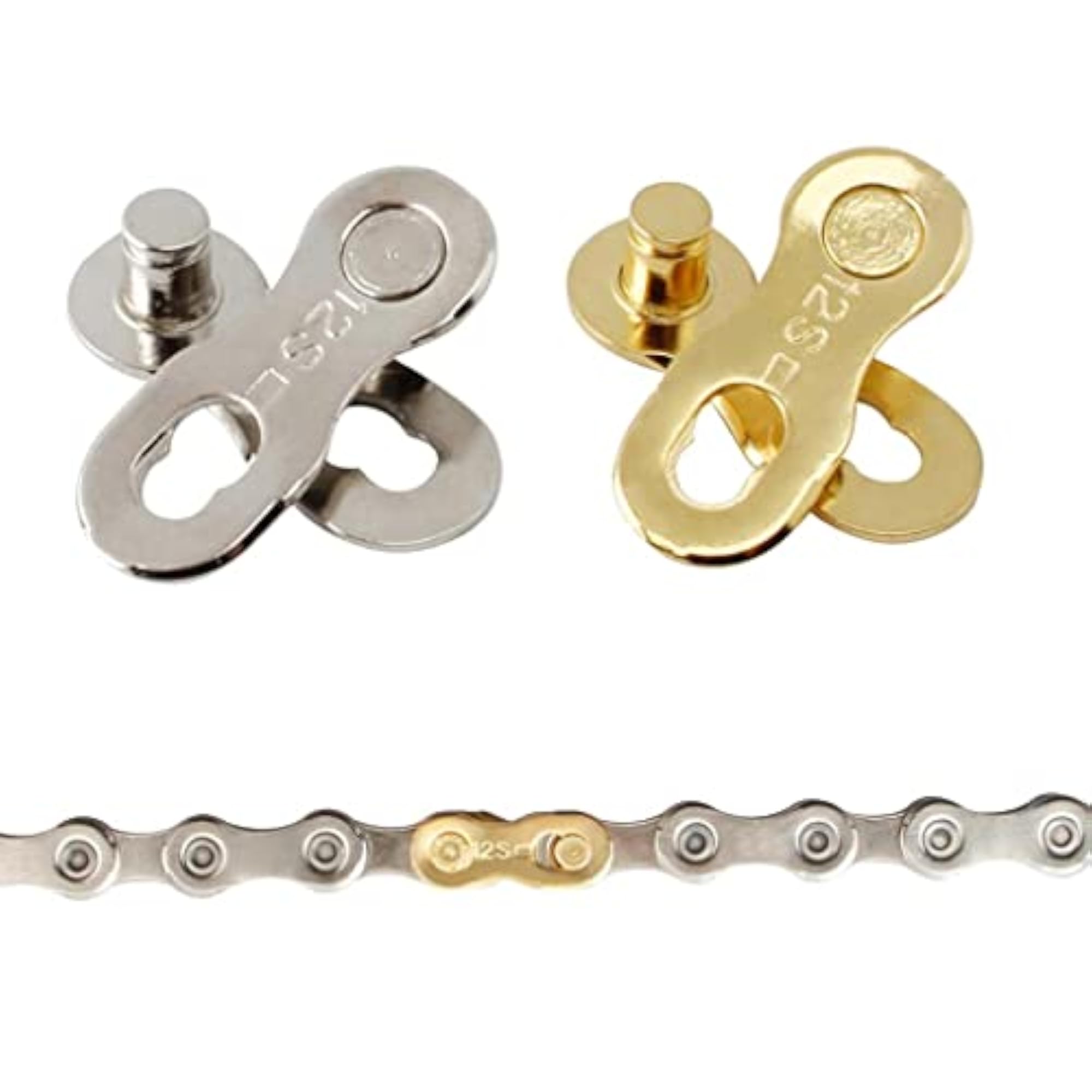 Steel Bicycle Bike Chain Connector, 12 Speed Chain Link Joint