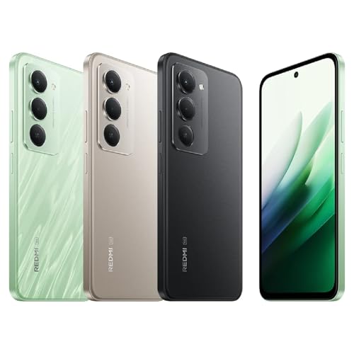 Image of XIAOMI Redmi 15 5G NFC (Compatible with Tmobile Tello Mint & Global) (256GB + 8GB) Unlocked Dual SIM 6.9 inch 50MP Model 25057RN09E (Midnight Black)