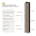 Olanglab Wood Slat Wall Panels, 2 Pack Wood Slats for Wall, 94.48