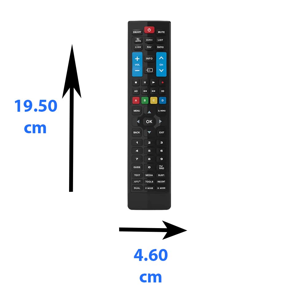 Uniwersalny pilot zdalnego sterowania - kompatybilny z telewizorem LG/Samsung