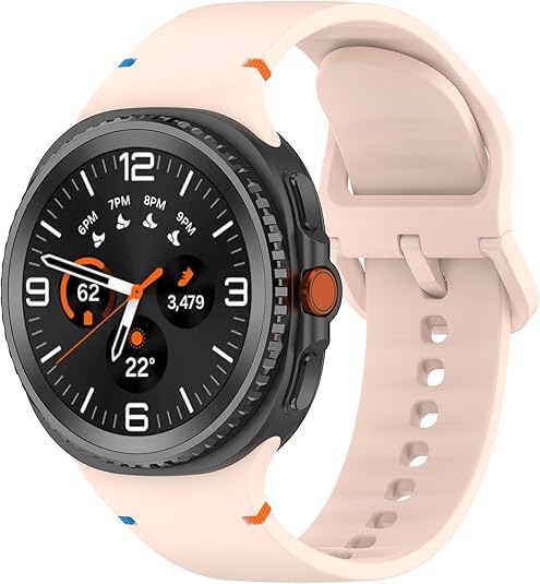 Bracelet sport compatible Samsung Galaxy Watch 8 40mm 44mm silicone