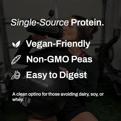 True Nutrition Pea Protein Isolate Powder - 25g Vegan Plant Protein per Serving - Non-GMO, Gluten Free, Dairy Free, Soy Free - French Vanilla - 2 lb - Image 5