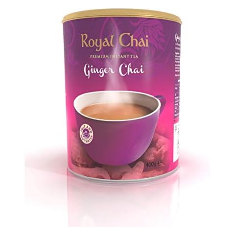 Royal Chai Ginger Unsweetened Tea Tubs Cover