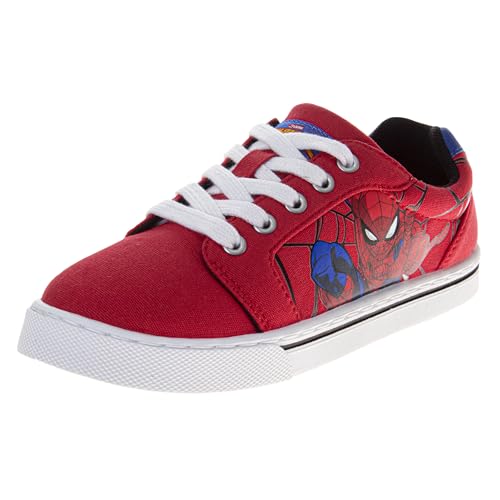Disney Kids Spiderman Shoes for Boys Casual Spidey Sneakers Casual Size 12-13 Little Kid 1-4 Big Kids